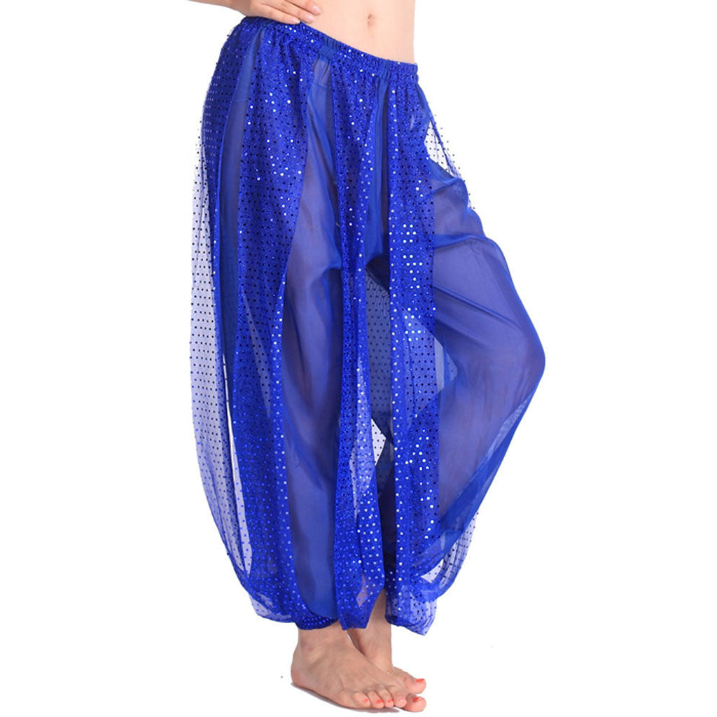 Baisdan Women's Belly Dance Costume Shinny Bloomers Trousers & Harem Pants