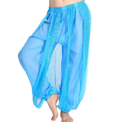 Baisdan Women's Belly Dance Costume Shinny Bloomers Trousers & Harem Pants