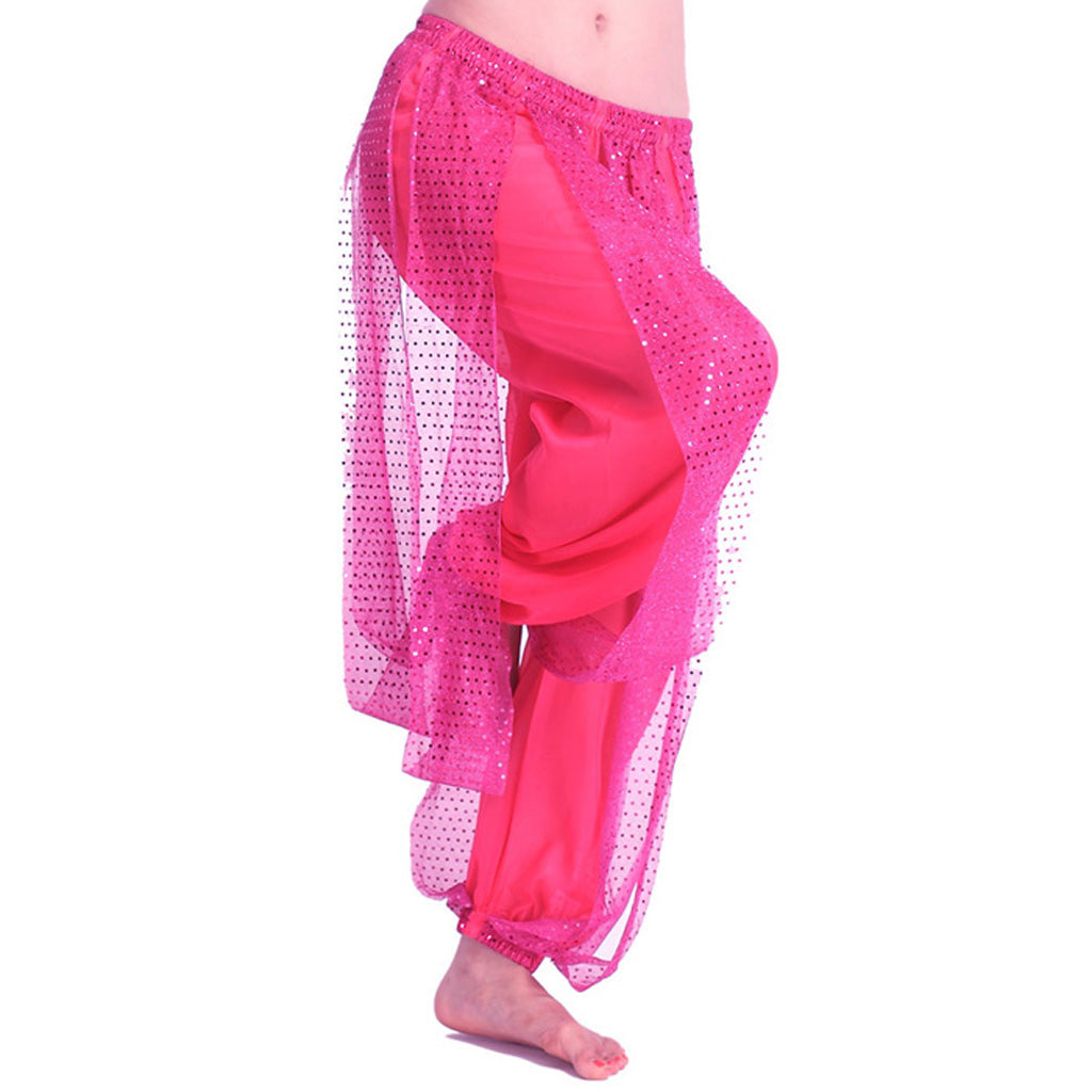 Baisdan Women's Belly Dance Costume Shinny Bloomers Trousers & Harem Pants