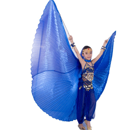 Baisdan Halloween Costumes Belly Dance Isis Wings for Children Kids （Only wing）