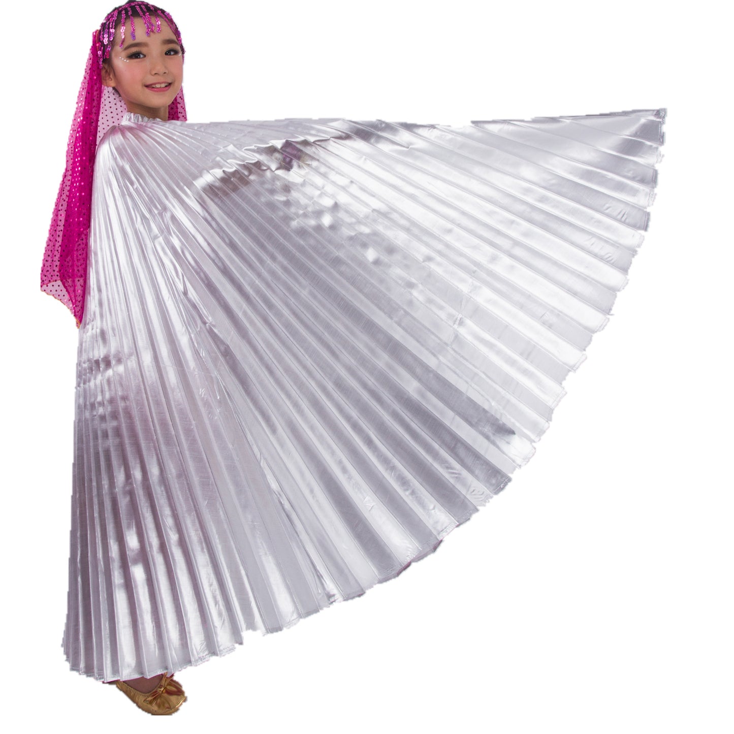 Baisdan Halloween Costumes Belly Dance Isis Wings for Children Kids （Only wing）