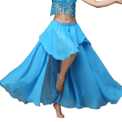 Baisdan Women's Fairy Belly Dance Skirt Large Swing Skirts Women Belly Dancing Practice Skirt