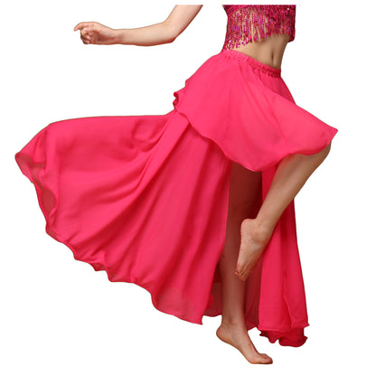 Baisdan Women's Fairy Belly Dance Skirt Large Swing Skirts Women Belly Dancing Practice Skirt