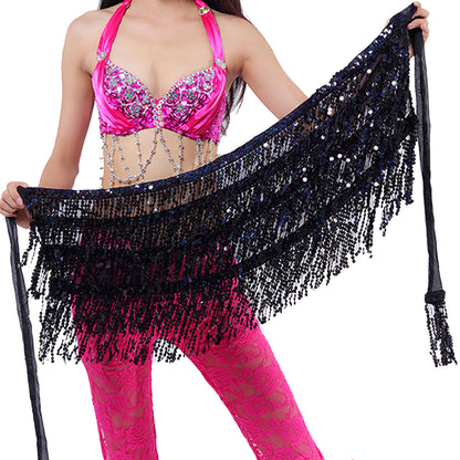 Baisdan Art Deco Dancer Dance Skirt Dancing Belly Dance Bellydance Oriental Dance Middle Eastern Dance Hip Scarf Y01