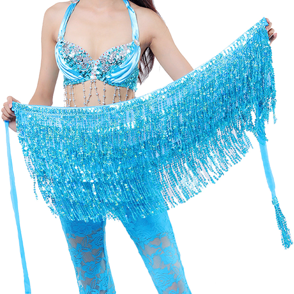 Baisdan Art Deco Dancer Dance Skirt Dancing Belly Dance Bellydance Oriental Dance Middle Eastern Dance Hip Scarf Y01