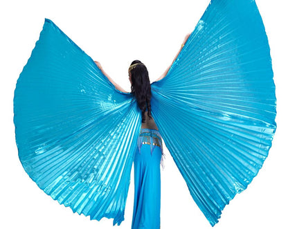 Baisdan Women's Egyptian Egypt Belly Dance Costume Bifurcate Isis Wings(Only wing)