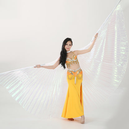 Baisdan Women's Egyptian Egypt Belly Dance Costume Bifurcate Isis Wings(Only wing)